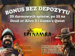 bonus bez depozytu spinamba