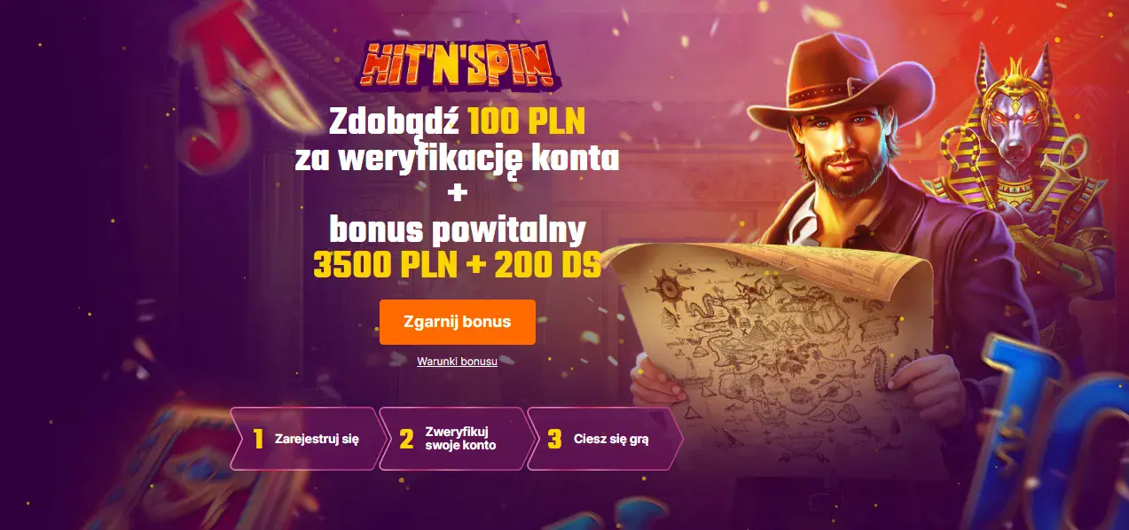 Bonus bez depozytu HitNSpin